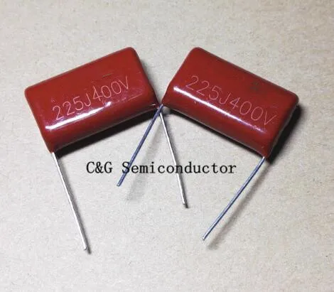 10PCS 400V 225J 2.2uF 400V 225 CBB capacitance 5% 20MM CBB Metallized Film Capacitor
10PCS 400V 225J 2.2uF 400V 225 CBB capacitance 5% 20MM CBB Metallized Film Capacitor