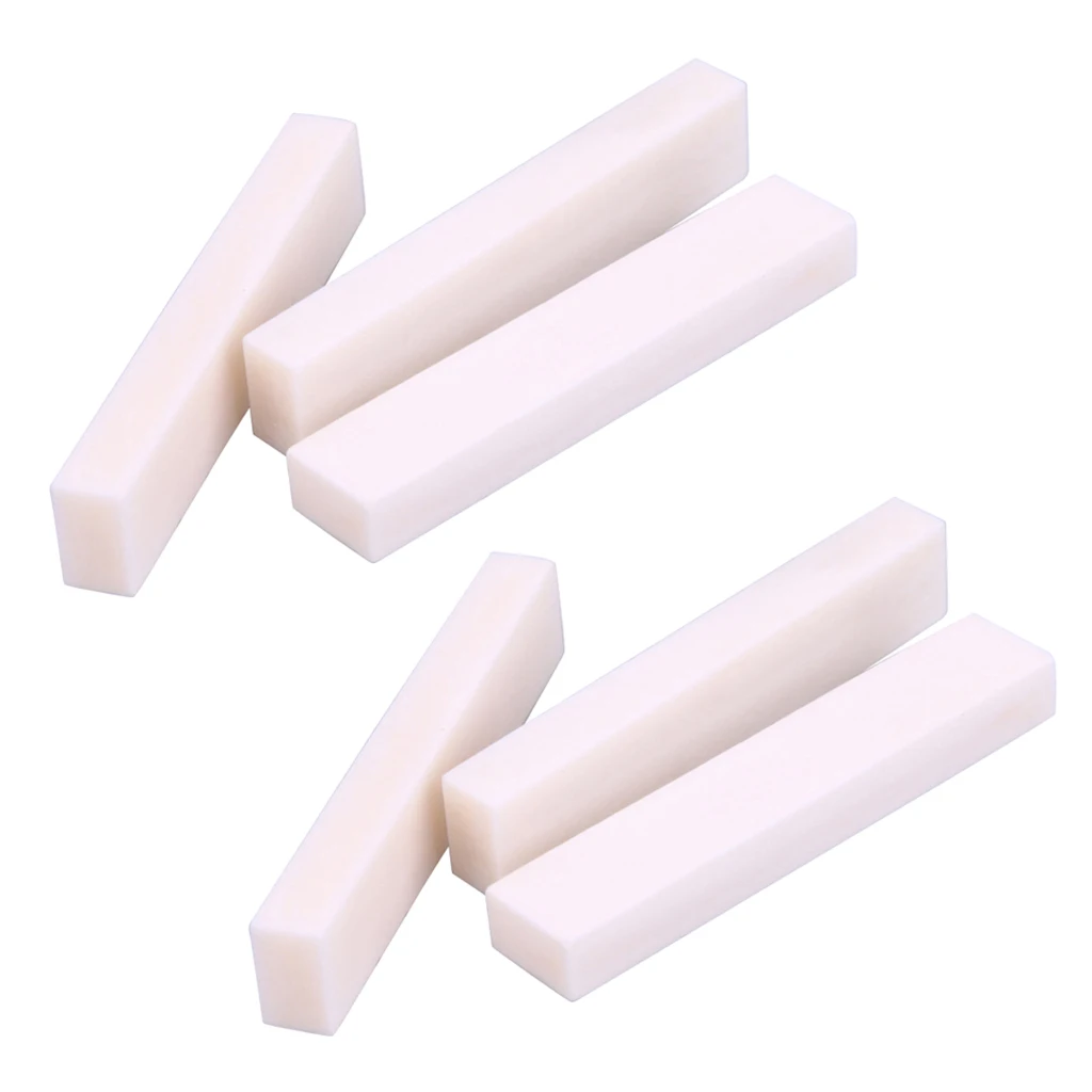 6 DIY Cattle Bone Blank Uncut Nut for String Instrument Acoustic Folk Classic Guitar Ukulele Mandolin Replacement
6 DIY Cattle Bone Blank Uncut Nut for String Instrument Acoustic Folk Classic Guitar Ukulele Mandolin Replacement