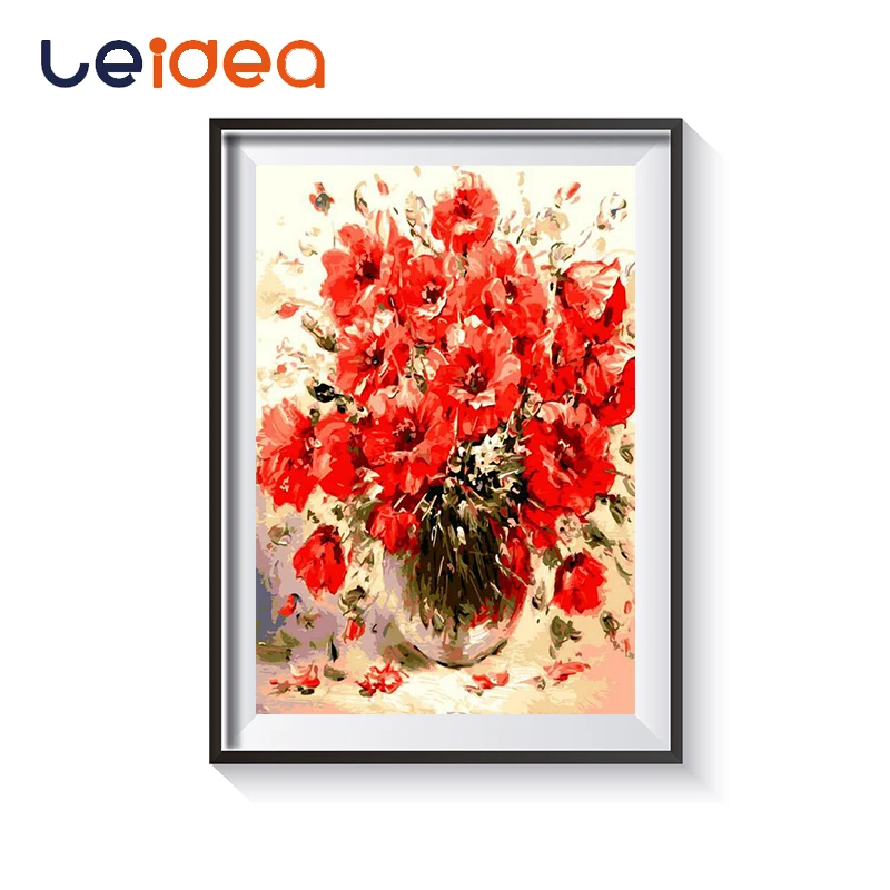 Oil Painting Flower In Vase Painting By Numbers Paint Flower DIY Canvas Picture Hand Painted Home Decoration
Oil Painting Flower In Vase Painting By Numbers Paint Flower DIY Canvas Picture Hand Painted Home Decoration