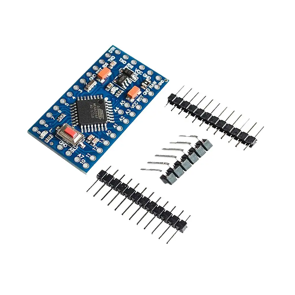 Pro Mini Improved Version Board Free With Headers ATMEGA328P 5V/16M Building Blocks
Pro Mini Improved Version Board Free With Headers ATMEGA328P 5V/16M Building Blocks