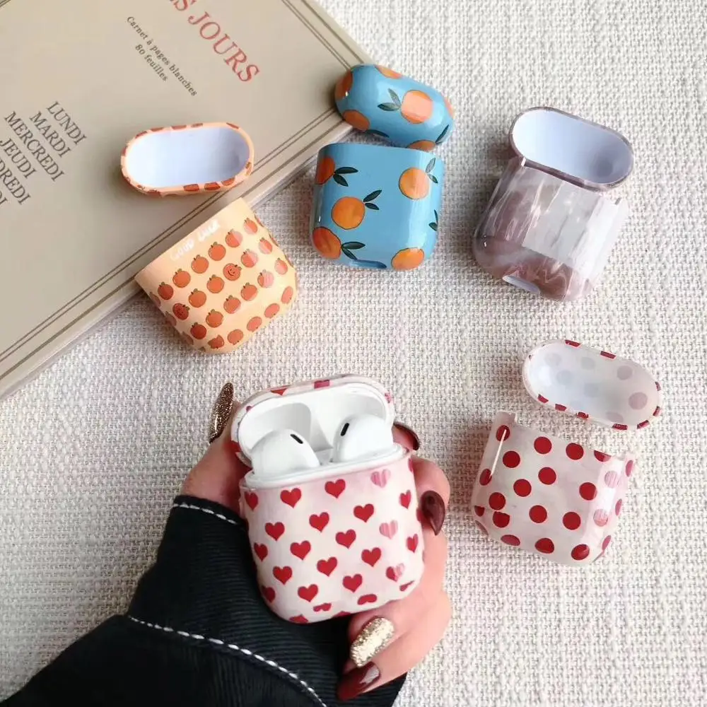 Cute Fruit series Marble Bluetooth Wireless Earphone Cover For AirPods Protective Hard Case for Apple Airpods Headset Bag love
Cute Fruit series Marble Bluetooth Wireless Earphone Cover For AirPods Protective Hard Case for Apple Airpods Headset Bag love