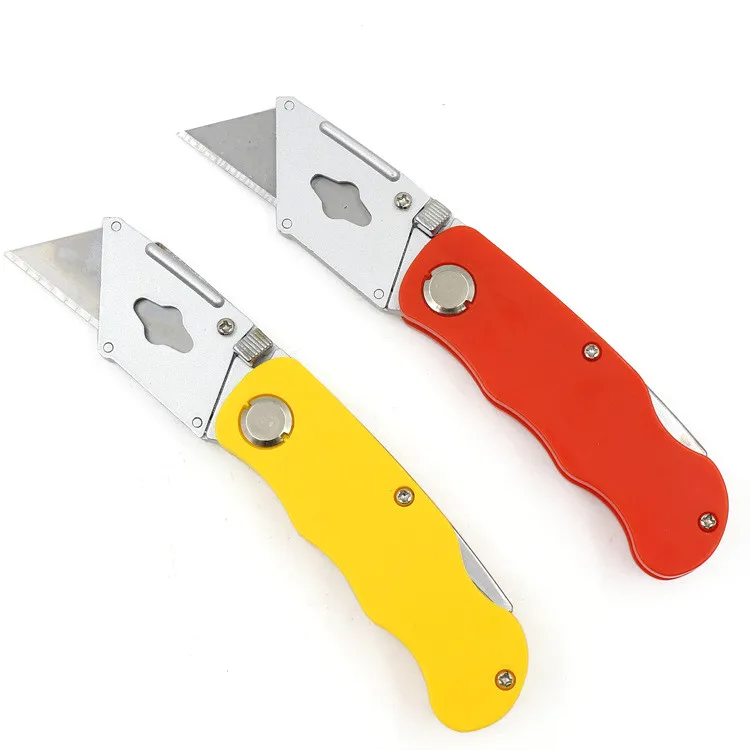 High quality Folding Knife Art Aluminum Alloy Wallpaper Blade Large Carpet Cutter Flpper pocket
High quality Folding Knife Art Aluminum Alloy Wallpaper Blade Large Carpet Cutter Flpper pocket