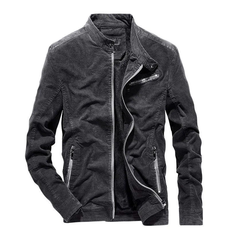 GustOmerD New Spring and Autumn Men's Jacket Casual Solid Color Jacket Cotton Long-sleeved Collar Men's Jacket
GustOmerD New Spring and Autumn Men's Jacket Casual Solid Color Jacket Cotton Long-sleeved Collar Men's Jacket