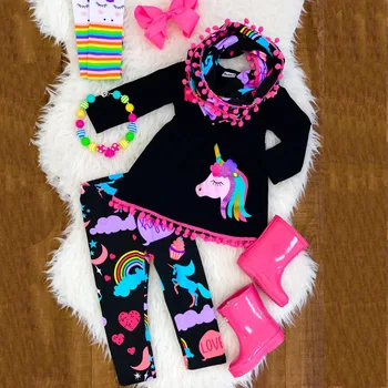 baby girl's lovely dress suit in spring and Autumn Pure cotton cartoon Unicorn dress + Dream pony trousers Outgoing suit for gir
baby girl's lovely dress suit in spring and Autumn Pure cotton cartoon Unicorn dress + Dream pony trousers Outgoing suit for gir