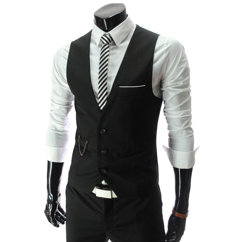 2019 Hot Sale Dress Vest Men Fashion Slim Fit Men Gilet Waistcoat Vest Business Suit Chaleco Hombre Autumn Colete Suit Vests Men
2019 Hot Sale Dress Vest Men Fashion Slim Fit Men Gilet Waistcoat Vest Business Suit Chaleco Hombre Autumn Colete Suit Vests Men