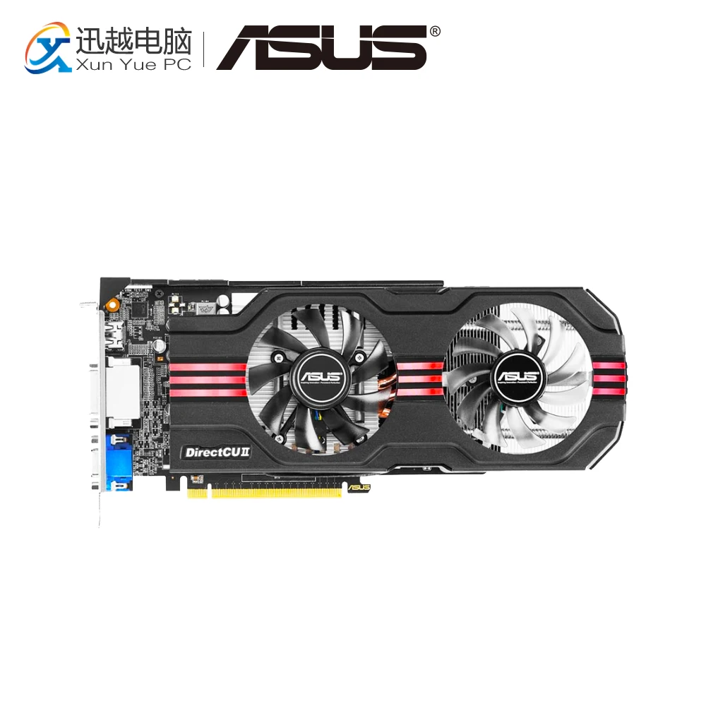ASUS GTX 650TI-DC2O-1GD5 Original Graphics Cards 128 Bit GTX 650 Ti GDDR5 Video Card VGA 2*DVI HDMI For Nvidia Geforce GTX650 Ti
ASUS GTX 650TI-DC2O-1GD5 Original Graphics Cards 128 Bit GTX 650 Ti GDDR5 Video Card VGA 2*DVI HDMI For Nvidia Geforce GTX650 Ti