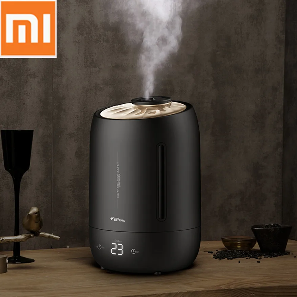 Xiaomi DEERMA Ultrasonic 5L Air Humidifier Air Purifying Mist Maker Household Aroma Oil Diffuser Ionizer Generator Aromatherapy
Xiaomi DEERMA Ultrasonic 5L Air Humidifier Air Purifying Mist Maker Household Aroma Oil Diffuser Ionizer Generator Aromatherapy