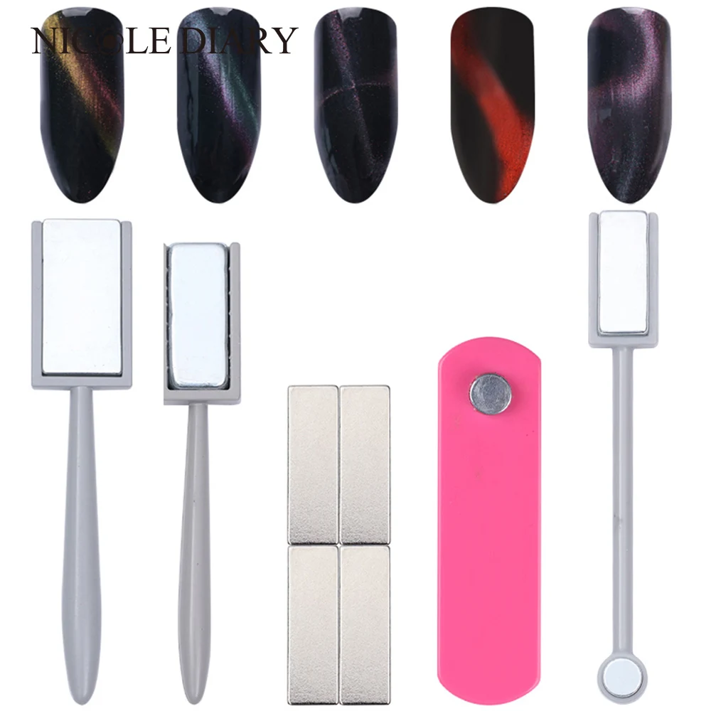 1Pc Cat Eye Magnetic Stick for UV Gel 3D Effect Strong Magnet Slice Board Manicure Tool for Nail Art
1Pc Cat Eye Magnetic Stick for UV Gel 3D Effect Strong Magnet Slice Board Manicure Tool for Nail Art