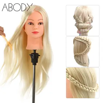 26" 30% Real Human Hair Hairdressing Training Head with Clamp Salon Hair Cutting Braiding Practice Model Head Hair Dummy Head
26" 30% Real Human Hair Hairdressing Training Head with Clamp Salon Hair Cutting Braiding Practice Model Head Hair Dummy Head