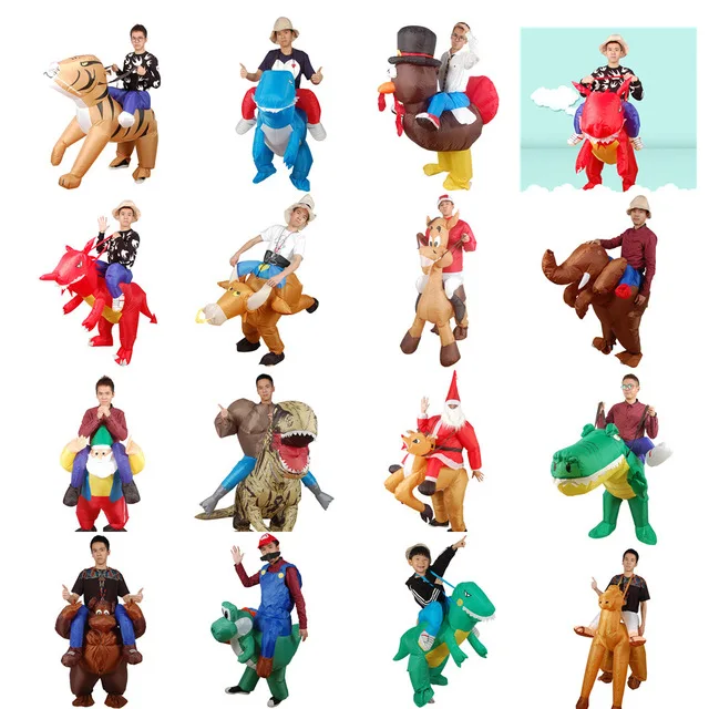 Holiday Carnival Costume Women Dinosaur Cowboy Inflatable Costumes Funny Party Dress Animal Cosply Halloween
Holiday Carnival Costume Women Dinosaur Cowboy Inflatable Costumes Funny Party Dress Animal Cosply Halloween