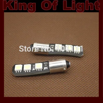 100x Auto Led Canbus Ba9s 6 led smd 5050 obc error free no error LED Light Lamp Bulb Free shipping 
100x Auto Led Canbus Ba9s 6 led smd 5050 obc error free no error LED Light Lamp Bulb Free shipping