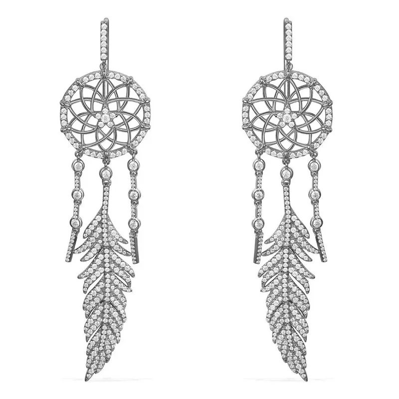 ZEF 925 Sterling Silver Stud Earrings, Gold Black Gold Dream Catcher, Creative Simple Fashion Elegant Ladies Jewelry
ZEF 925 Sterling Silver Stud Earrings, Gold Black Gold Dream Catcher, Creative Simple Fashion Elegant Ladies Jewelry