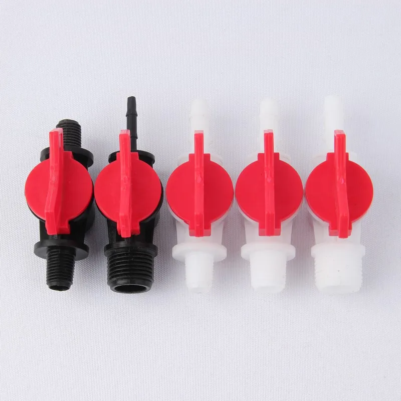 5pcs 2/8" 3/8" 1/2" Male Thread Pagoda Plastic Hose Ball Valve Liquid Flow Regulate Valve Irrigation Aquarium Pipe Connector
5pcs 2/8" 3/8" 1/2" Male Thread Pagoda Plastic Hose Ball Valve Liquid Flow Regulate Valve Irrigation Aquarium Pipe Connector