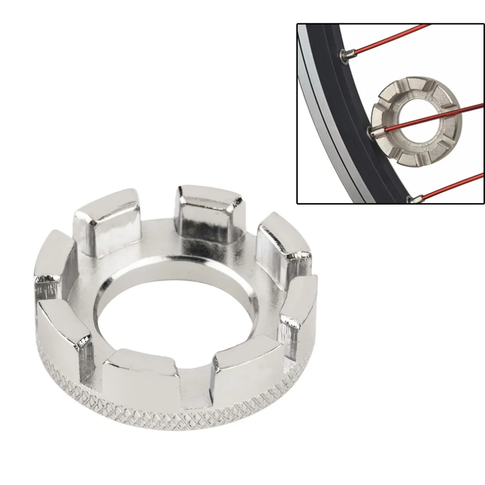 1pc Steel 8 Way Bicycle Spokes Light Wrench Spanner Repair Tools Cycling MTB Bike Wheel Rim Spanner Repair Tool
1pc Steel 8 Way Bicycle Spokes Light Wrench Spanner Repair Tools Cycling MTB Bike Wheel Rim Spanner Repair Tool