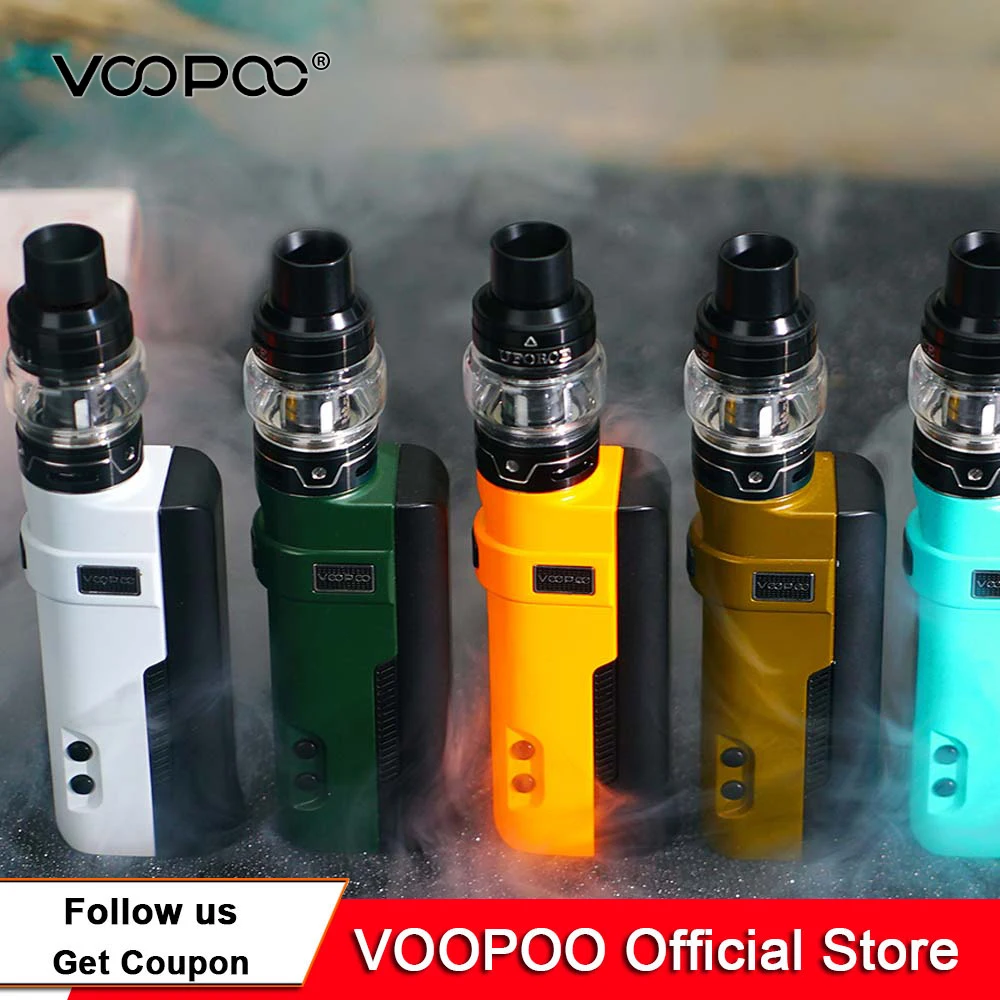 VOOPOO REX 80W Box Mod 2ml 3.5ml Uforce Tank Uforce U2 N1 Replacement coil 18650 Battery Electronic Cigarettes Vs Drag 2
VOOPOO REX 80W Box Mod 2ml 3.5ml Uforce Tank Uforce U2 N1 Replacement coil 18650 Battery Electronic Cigarettes Vs Drag 2