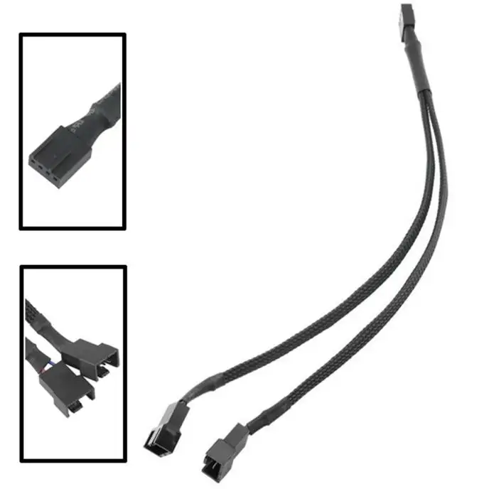 CPU 4 PIN Fan Extention Cables PWM 4P Adapter Cable Computer Case Mainboard 4 PIN Power Cables Connectors Fan Splitter Z513
CPU 4 PIN Fan Extention Cables PWM 4P Adapter Cable Computer Case Mainboard 4 PIN Power Cables Connectors Fan Splitter Z513