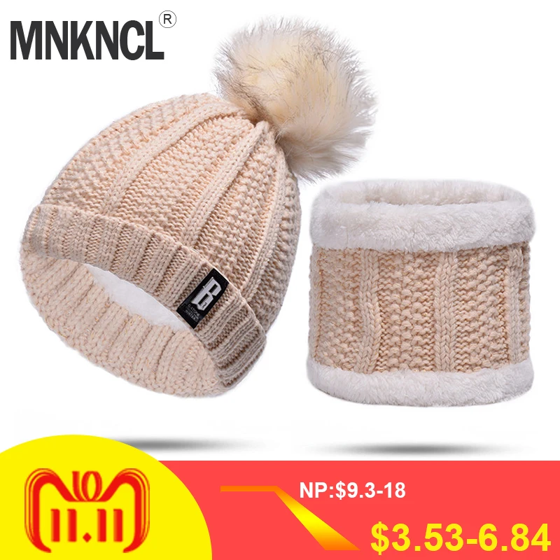 MNKNCL 2 Pieces Set Winter Hat And Scarf For Women Winter Beanies Wool Female Winter Hat Casual Solid Color Hat And Scarf
MNKNCL 2 Pieces Set Winter Hat And Scarf For Women Winter Beanies Wool Female Winter Hat Casual Solid Color Hat And Scarf
