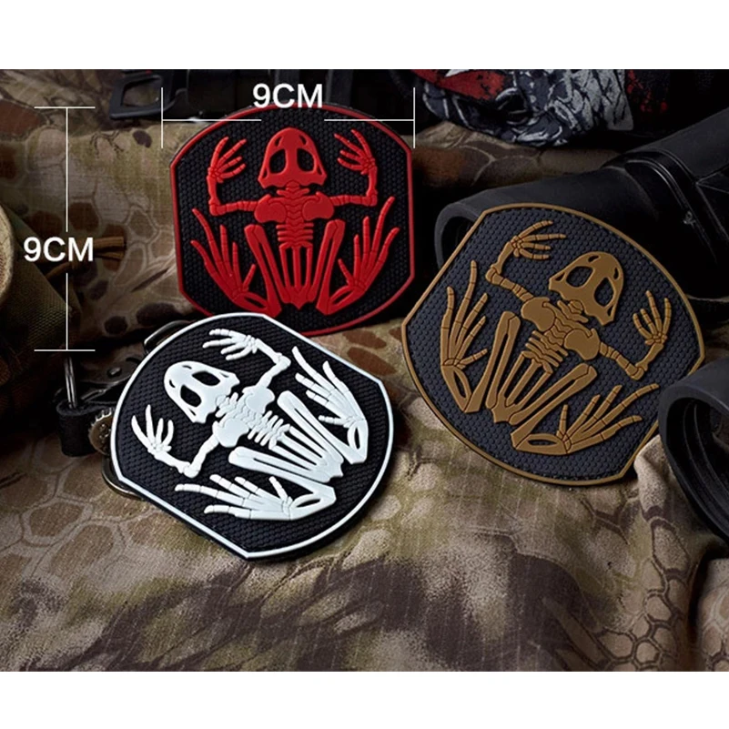 Devgru Navy Seal Team 6 Skeleton Frog Frogman Morale Pvc Rubber Patch Army Tactical Swat Badge Military Patches
Devgru Navy Seal Team 6 Skeleton Frog Frogman Morale Pvc Rubber Patch Army Tactical Swat Badge Military Patches