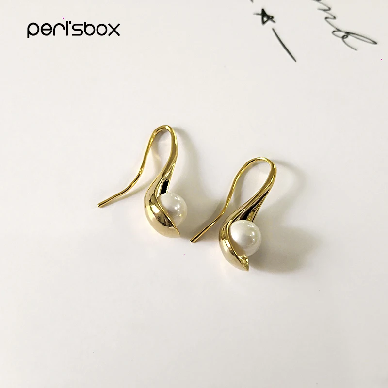 Peri'sbox Unique Design Gold High Heels Stud Earrings With White Pearl Women's Dainty Cute Pearl Earrings Gifts for Her
Peri'sbox Unique Design Gold High Heels Stud Earrings With White Pearl Women's Dainty Cute Pearl Earrings Gifts for Her