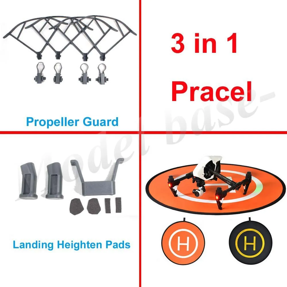 110CM Protective Landing Pad+Propeller Guard+Landing Heighten For DJI MAVIC PRO