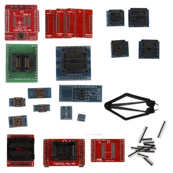 Full Set 21pcs Socket Adapters for Super Mini Pro TL866A/TL866CS EEPROM Programmer
Full Set 21pcs Socket Adapters for Super Mini Pro TL866A/TL866CS EEPROM Programmer