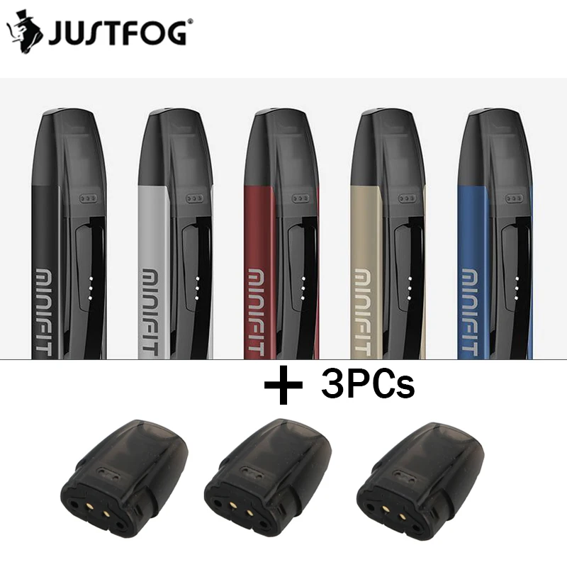 Original Justfog Minifit Pod Kit with 370mAh Battery and 1.5ml Tank Electronic Cigarette Vape Pen All in one Vaping vs C601
Original Justfog Minifit Pod Kit with 370mAh Battery and 1.5ml Tank Electronic Cigarette Vape Pen All in one Vaping vs C601