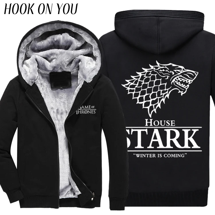 Stark house valar dorghulis hoodies WNTER IS COMING Game of throne hoody costume Wolf Dragon jacket men women winter fleece coat
Stark house valar dorghulis hoodies WNTER IS COMING Game of throne hoody costume Wolf Dragon jacket men women winter fleece coat