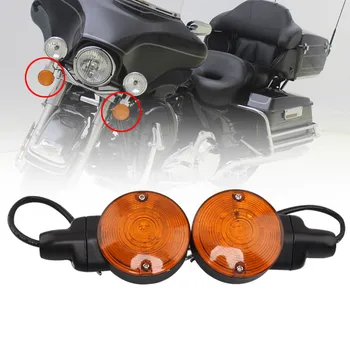 2x Amber LED Front Flat Turn Signal Light Fit For Harley Touring Electra Glide FLSTC
2x Amber LED Front Flat Turn Signal Light Fit For Harley Touring Electra Glide FLSTC
