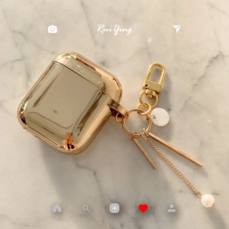 Luxury cute plating metal color five-pointed star pearl silicone Bluetooth Wireless Earphone Case For Apple AirPods 1 2 Headset
Luxury cute plating metal color five-pointed star pearl silicone Bluetooth Wireless Earphone Case For Apple AirPods 1 2 Headset