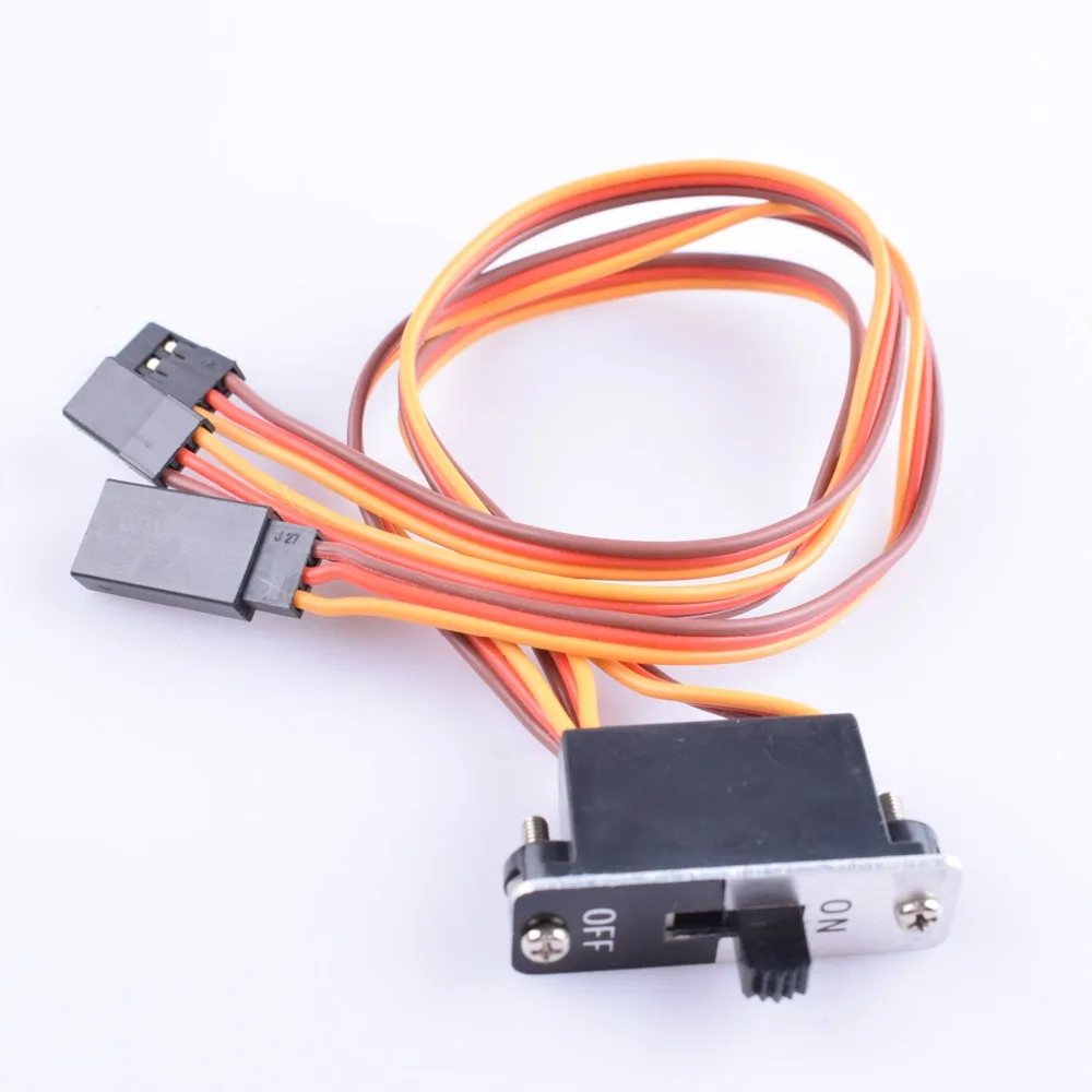 Heavy Duty Switch Fitted with JR Connectors Power Switch for Battery,Charger,Motor,ESC ,RC Planes Cars Boat Drone
Heavy Duty Switch Fitted with JR Connectors Power Switch for Battery,Charger,Motor,ESC ,RC Planes Cars Boat Drone