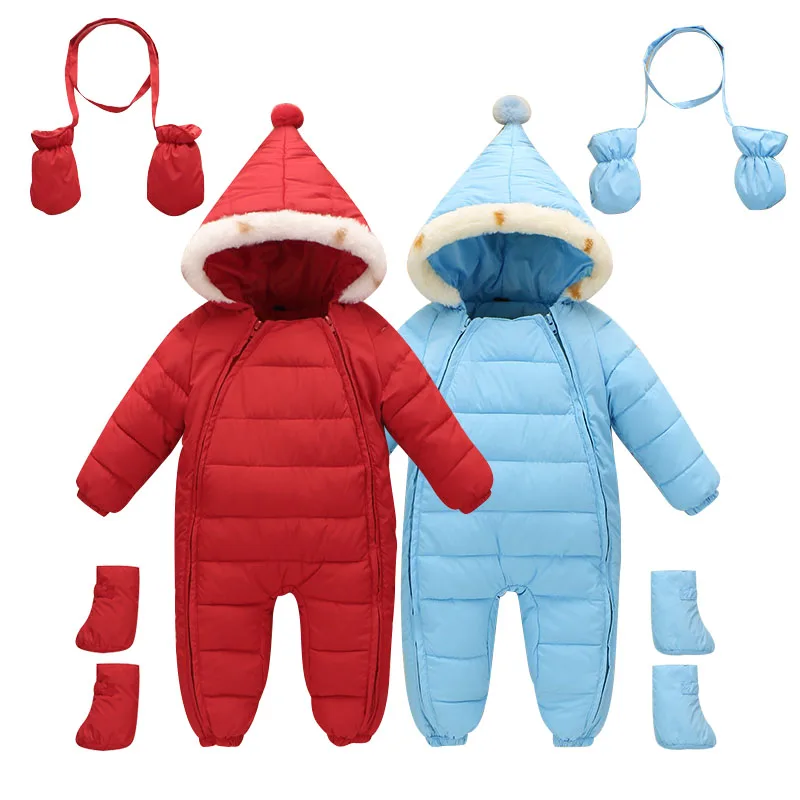 Baby Winter Rompers Thick Boys Costume Girls Warm Infant Snowsuit Kid Jumpsuit Children Outerwear Baby Wear 0-18 months
Baby Winter Rompers Thick Boys Costume Girls Warm Infant Snowsuit Kid Jumpsuit Children Outerwear Baby Wear 0-18 months