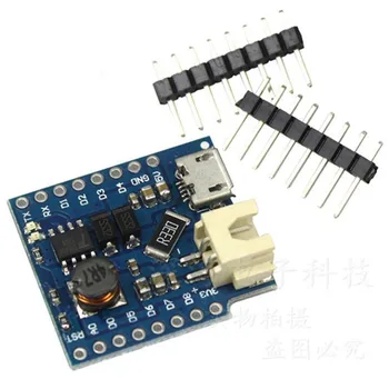 Wemos D1mini power module / mini single lithium battery charging template / battery boost shielding module
Wemos D1mini power module / mini single lithium battery charging template / battery boost shielding module
