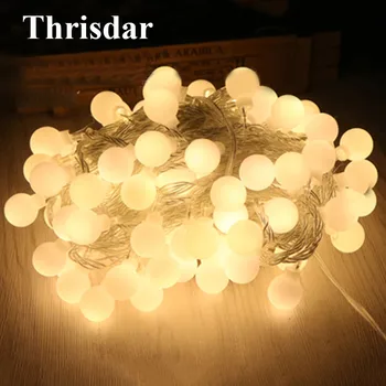 BEIAIDI Globe Ball LED String Light Garland 10M 20M 30M 50M Ball Christmas Wedding Party Fairy Light Patio Holiday Garland
BEIAIDI Globe Ball LED String Light Garland 10M 20M 30M 50M Ball Christmas Wedding Party Fairy Light Patio Holiday Garland
