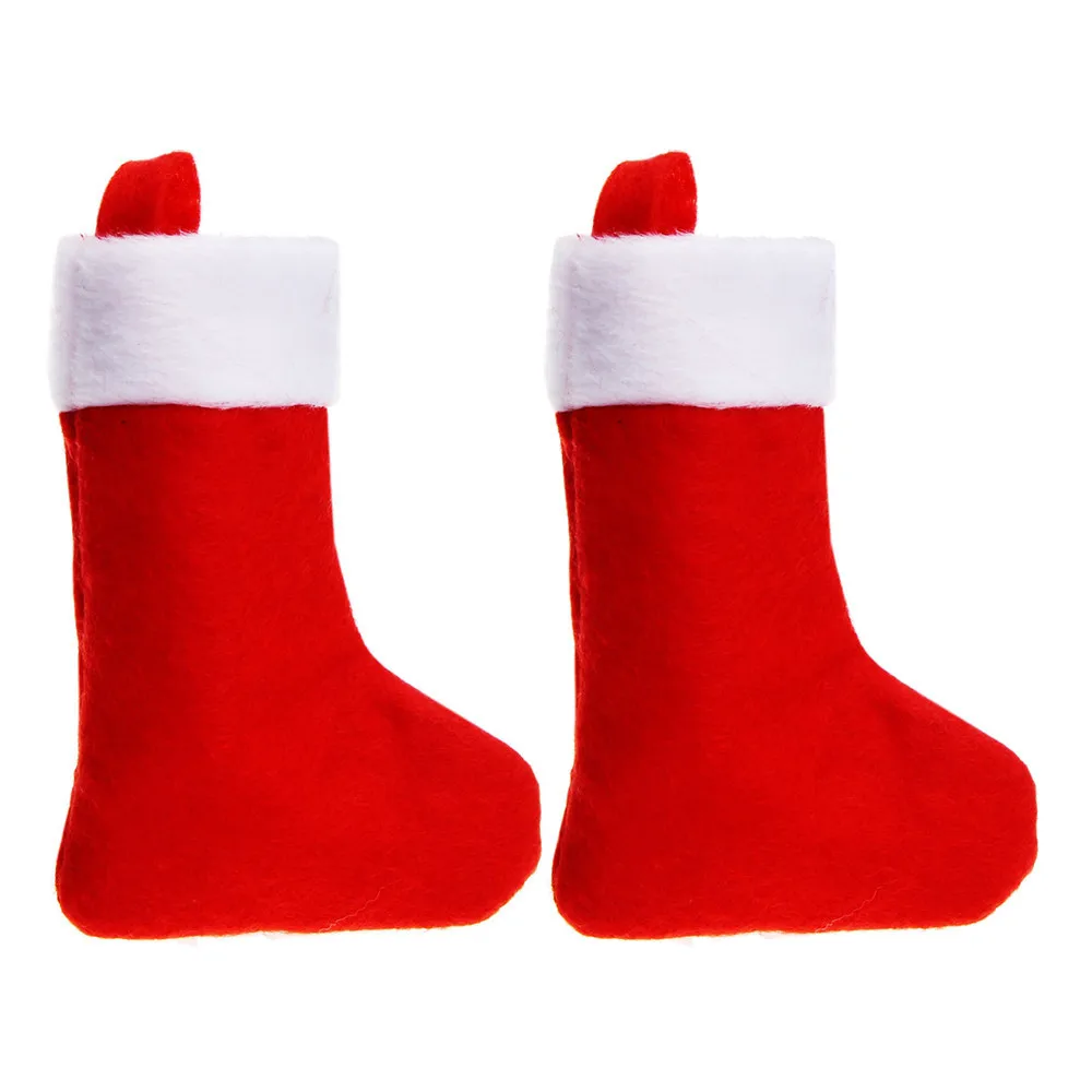 2PC/5PC/10PC Christmas Sock Shape Fork Package Storage Covers Bag Christmas Decorations For Home
2PC/5PC/10PC Christmas Sock Shape Fork Package Storage Covers Bag Christmas Decorations For Home