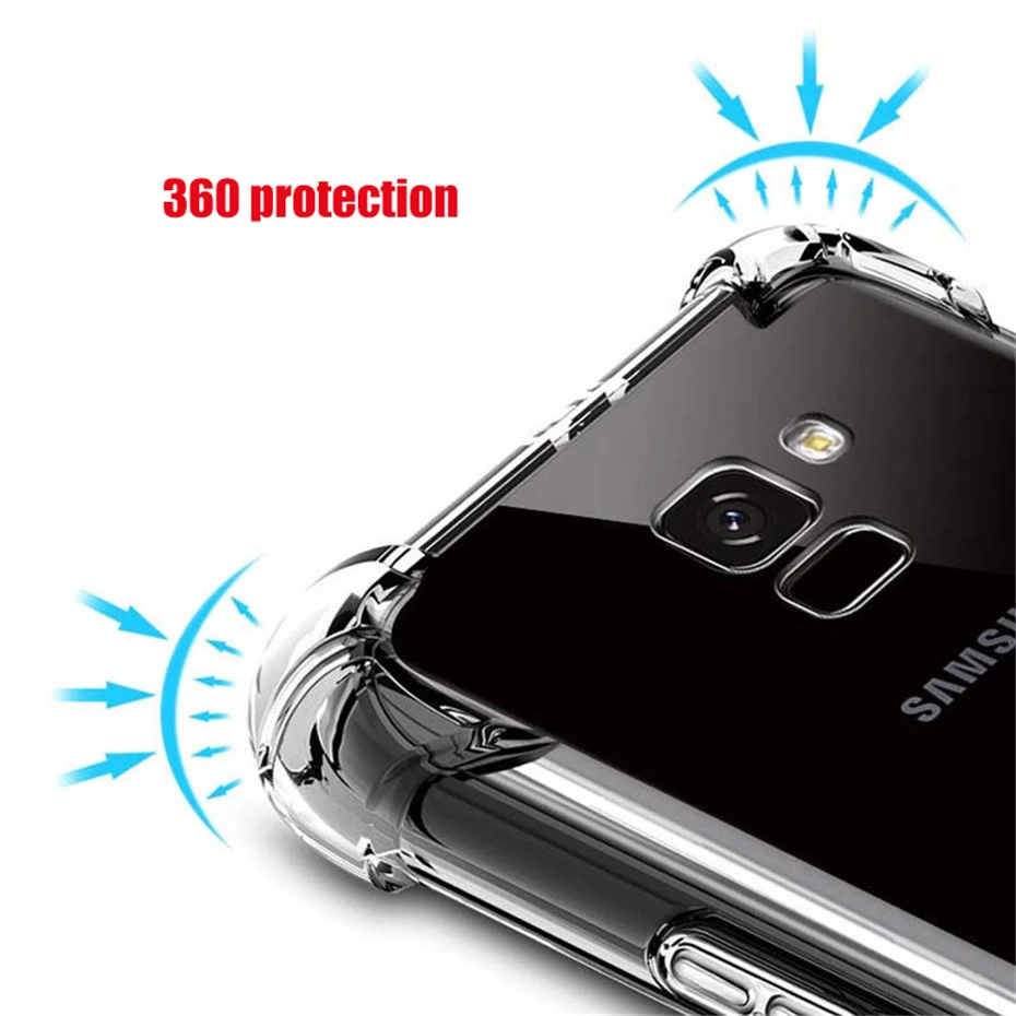 COQUEN Shockproof Protective Case For Samsung Galaxy J6 Plus 2018 J2 Prime Pro J8 Soft TPU Clear Phone Case For Samsung J4 Cover (8)