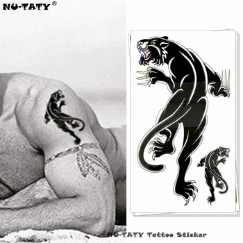 Nu-TATY Fierce Black Leopard Temporary Tattoo Body Art Flash Tattoo Stickers 17*10cm Waterproof Fake Tatoo Car Styling Sticker
Nu-TATY Fierce Black Leopard Temporary Tattoo Body Art Flash Tattoo Stickers 17*10cm Waterproof Fake Tatoo Car Styling Sticker