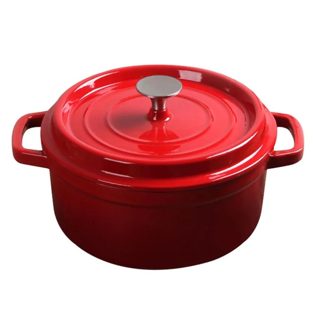 CAST IRON CAULDRON Enamel Porcelain Stewpot Casserole Stew Cooking Pot EXpress COOKER
CAST IRON CAULDRON Enamel Porcelain Stewpot Casserole Stew Cooking Pot EXpress COOKER