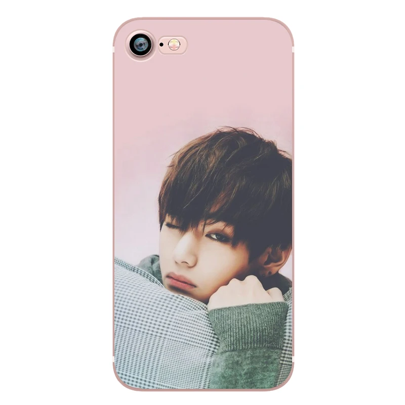 BTS Korea Bangtan Boys Young Forever JUNG KOOK V Spring Day Phone Case for iphone 5s 6 6s 7 plus se 5 Silicone Clear Soft TPU (6)