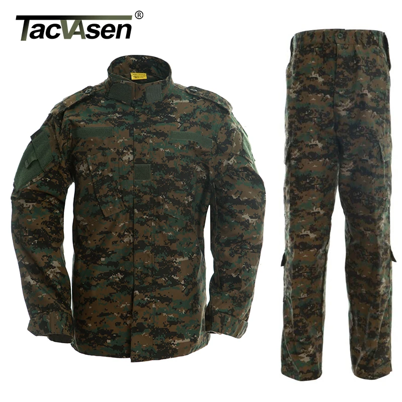 TACVASEN Digital Jungle Clothes Military Tactical Uniform Army Combat Uniform Jacket+Pant Men's Combat Clothing TD-WHFE-010
TACVASEN Digital Jungle Clothes Military Tactical Uniform Army Combat Uniform Jacket+Pant Men's Combat Clothing TD-WHFE-010