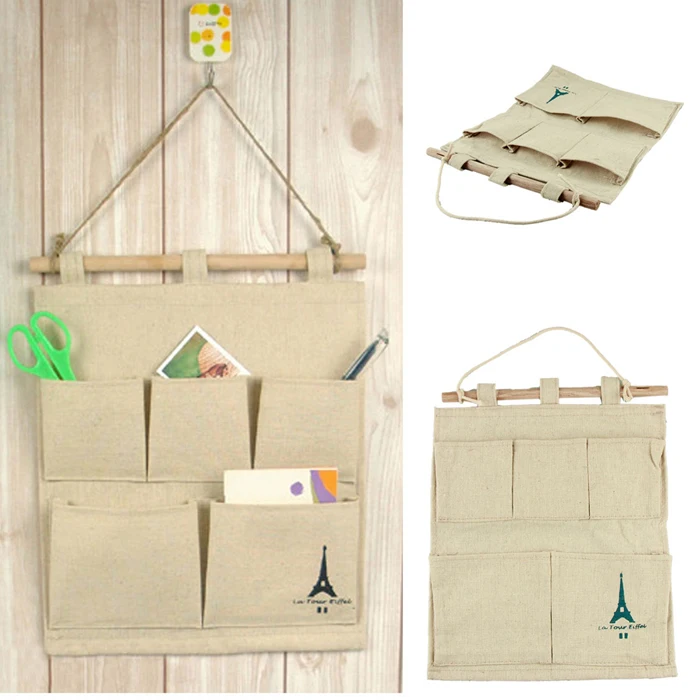 High Quality Cotton Tower Storage Bag 5 pocket wall hanging bags multi-layer fabric debris storage fashion pastoral style330
High Quality Cotton Tower Storage Bag 5 pocket wall hanging bags multi-layer fabric debris storage fashion pastoral style330