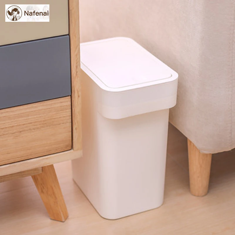 NEW Flip trash can Nordic style Small volume and large capacity Prevent odor trash can in kitchen and bathroom Paper basket
NEW Flip trash can Nordic style Small volume and large capacity Prevent odor trash can in kitchen and bathroom Paper basket