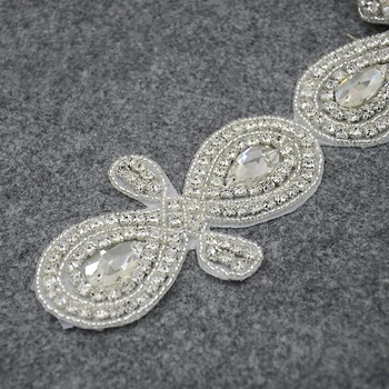 crystal bridal beaded patch iron on rhinestone applique for wedding evening dress
crystal bridal beaded patch iron on rhinestone applique for wedding evening dress