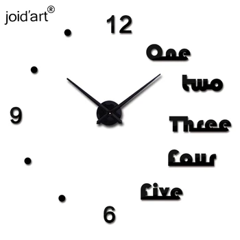 hot sale wall clock modern design reloj de pared quartz watch large decorative clocks europe living room acrylic 3d sticker
hot sale wall clock modern design reloj de pared quartz watch large decorative clocks europe living room acrylic 3d sticker