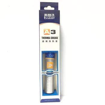 pccooler A3 30g CPU PC processor GPU cooler Thermal Compound Grease cooling Conductive Heatsink Plaster Radiator Thermal paste
pccooler A3 30g CPU PC processor GPU cooler Thermal Compound Grease cooling Conductive Heatsink Plaster Radiator Thermal paste