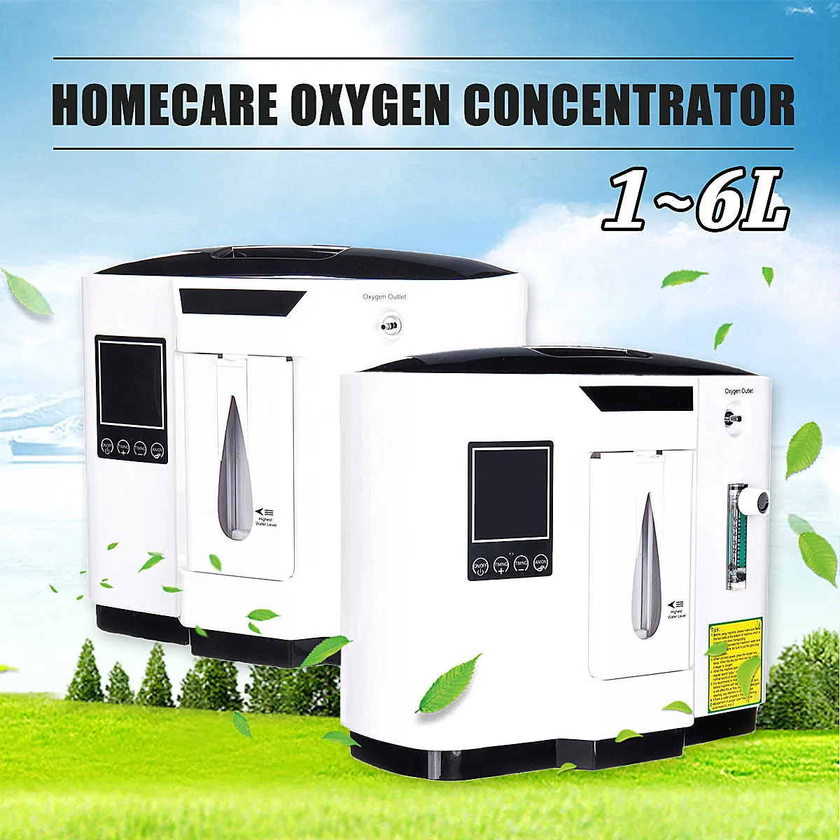 6L Adjustable Portable Oxygen Generator Concentrator Home Medical Machine Quiet New Arrival
6L Adjustable Portable Oxygen Generator Concentrator Home Medical Machine Quiet New Arrival