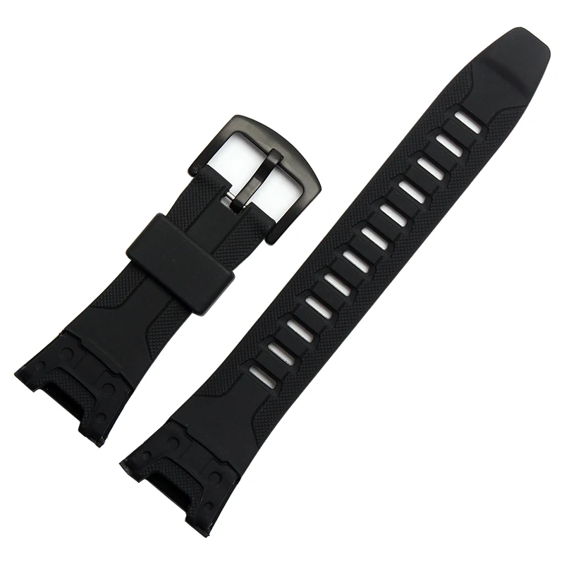 Hot sale High quality Black Silicone watchband Rubber Strap For Casio PRG-110YPRW-1300Y Smart men Watchband Bracelet
Hot sale High quality Black Silicone watchband Rubber Strap For Casio PRG-110YPRW-1300Y Smart men Watchband Bracelet