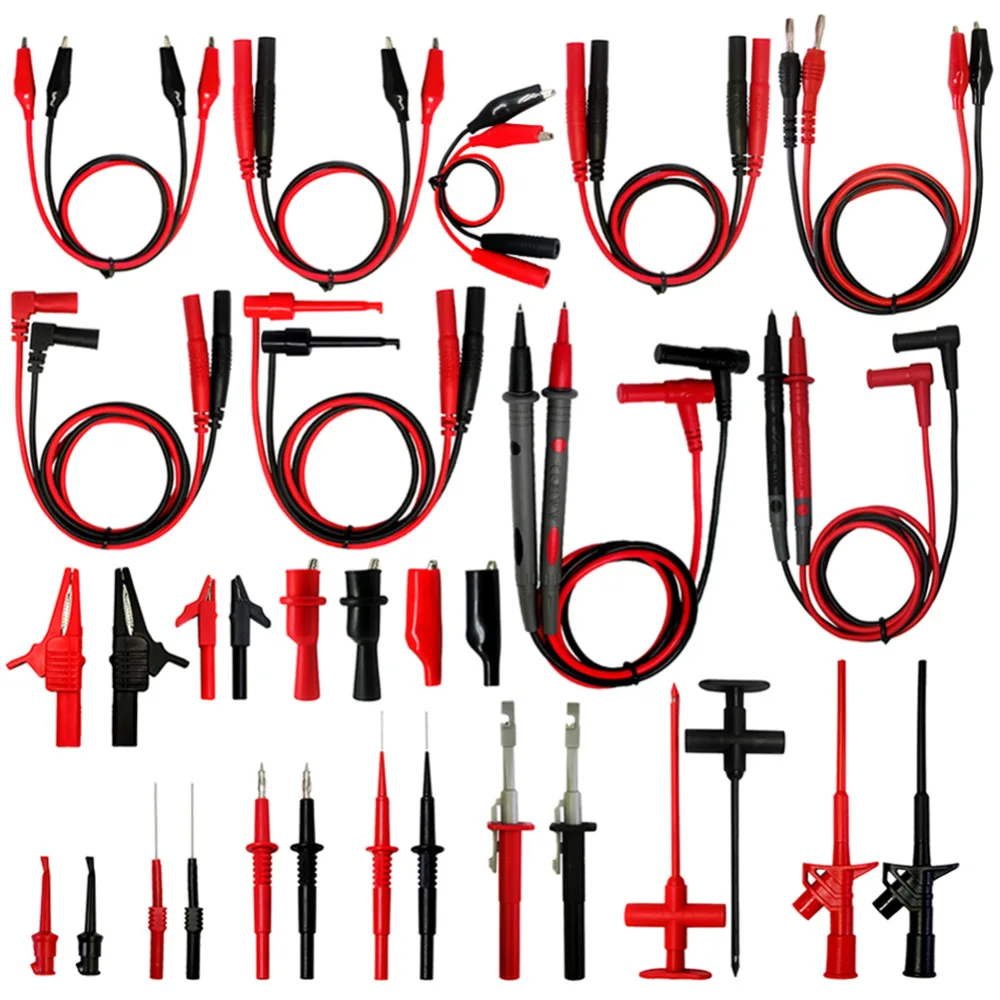Aidetek 19 in 1 whole set needle Grabber silicone alligator clips test leads all need multimeter auto car repair DIY TLP20170
Aidetek 19 in 1 whole set needle Grabber silicone alligator clips test leads all need multimeter auto car repair DIY TLP20170