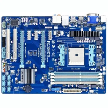 For Gigabyte GA-F2A75-D3H Original Used Desktop Motherboard F2A75-D3H A75 Socket FM2 DDR3 SATA3 USB3.0 Micro ATX
For Gigabyte GA-F2A75-D3H Original Used Desktop Motherboard F2A75-D3H A75 Socket FM2 DDR3 SATA3 USB3.0 Micro ATX