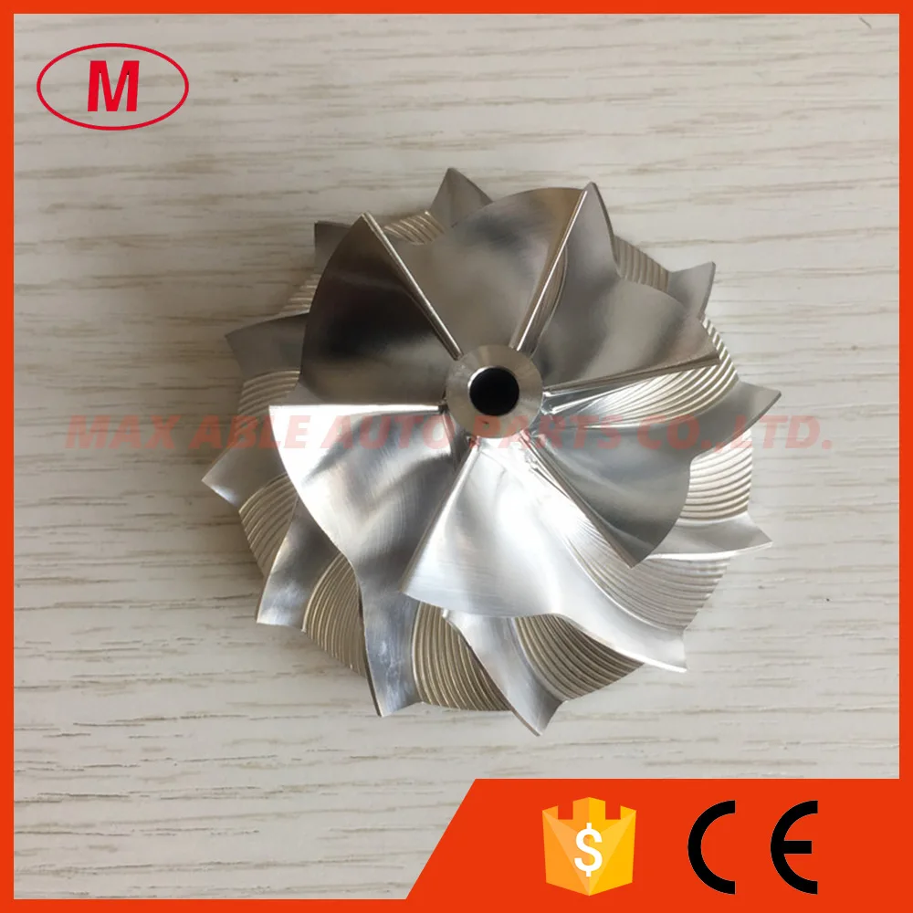 RHF5 6+6 blades 45.00/64.89mm high performance turbo turbocharger aluminum 2618/Billet/milling compressor wheel
RHF5 6+6 blades 45.00/64.89mm high performance turbo turbocharger aluminum 2618/Billet/milling compressor wheel