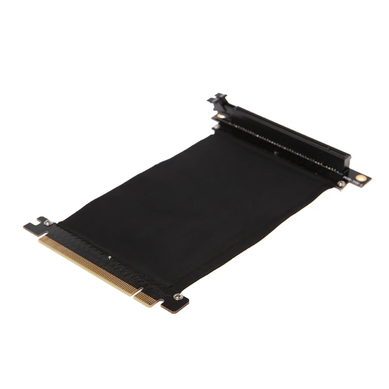 PCI Express PCI-e3.0 16x Flexible Cable Card Extension Port Adapter High Speed Riser Card Graphics Cards Connector Cable L type
PCI Express PCI-e3.0 16x Flexible Cable Card Extension Port Adapter High Speed Riser Card Graphics Cards Connector Cable L type